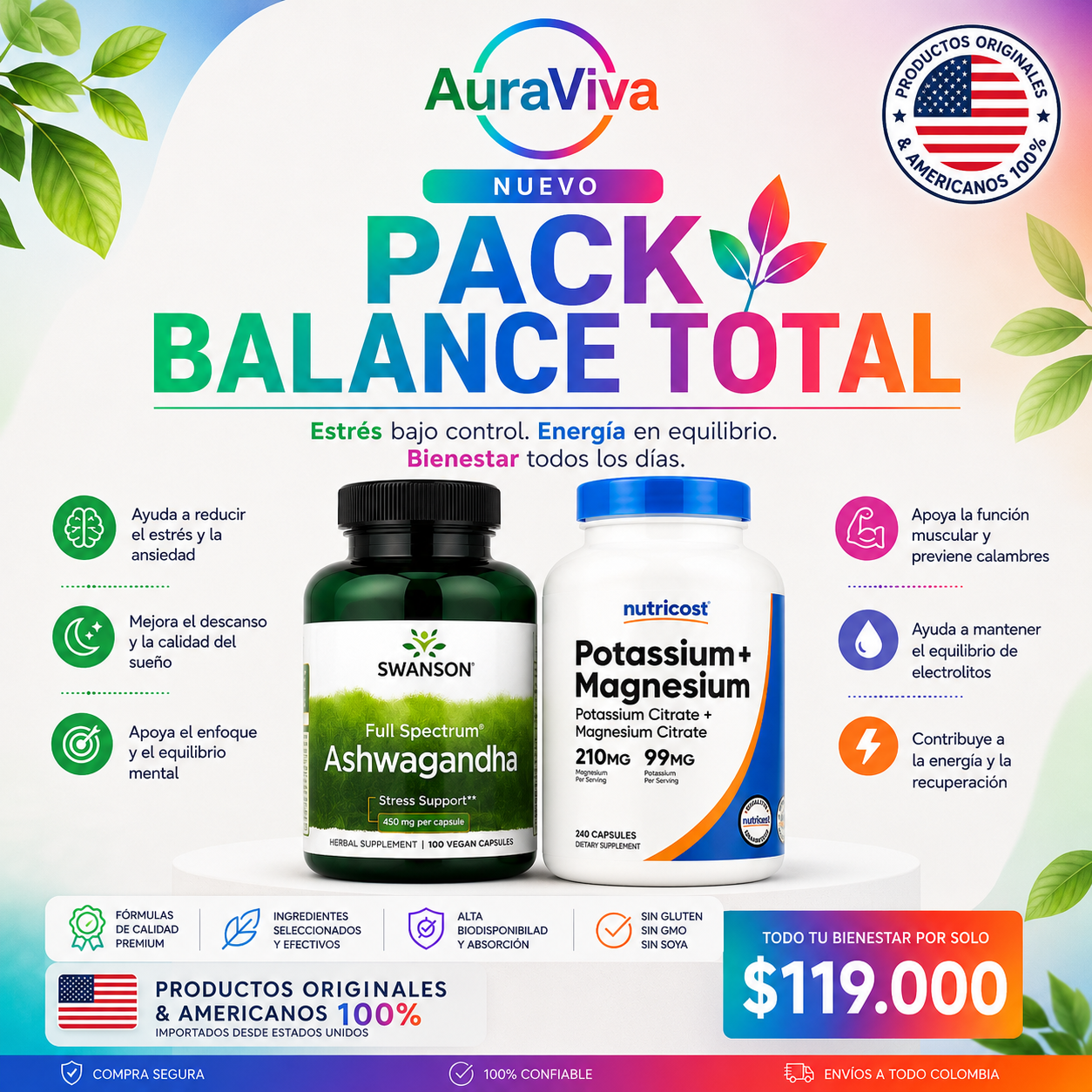 Pack balance total