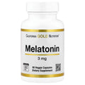 Melatonina, 3 mg, 90 cápsulas vegetales